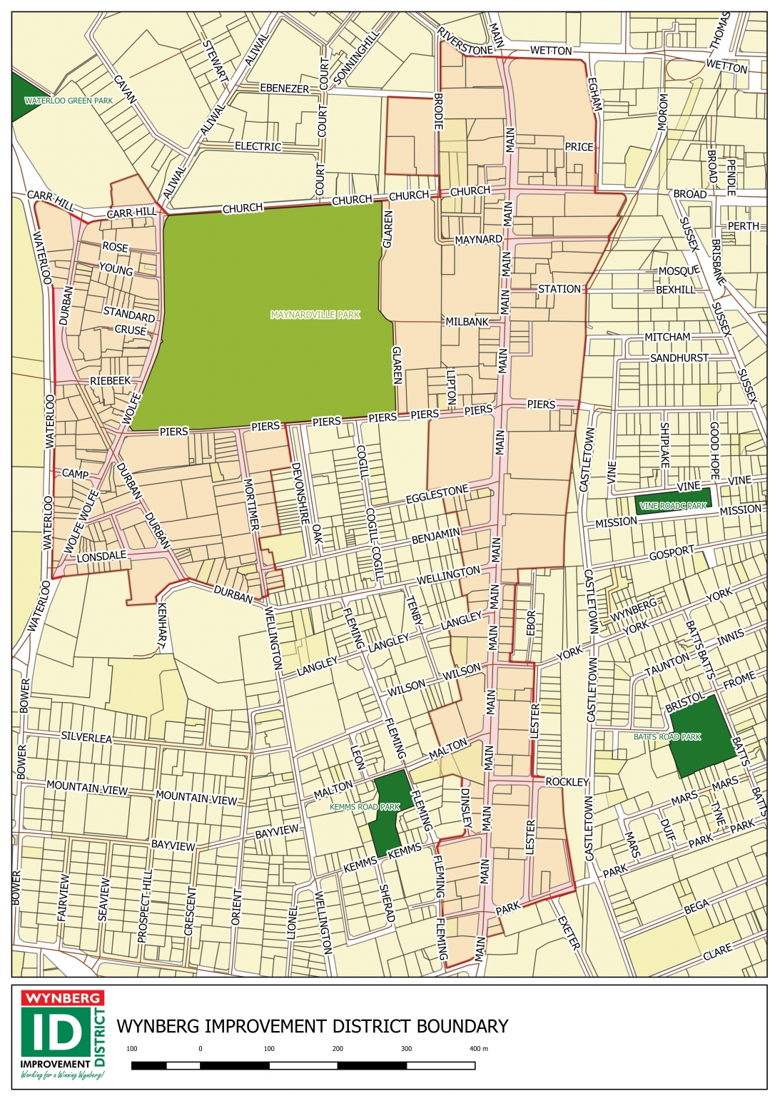 Map – Wynberg Improvement District