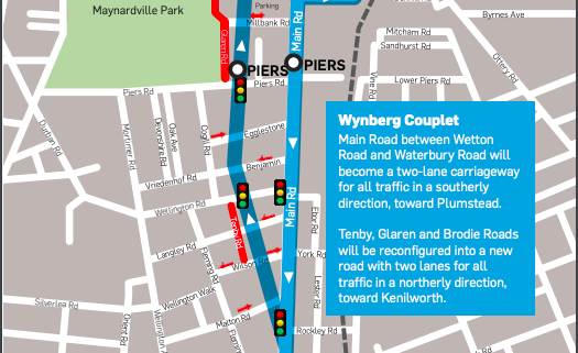 PROPOSED PERMANENT ROAD CLOSURES AND BUS STOP LOCATIONS IN WYNBERG